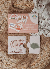 Încarcă imaginea în vizualizatorul Galerie, Seturi Puzzle Animale hrană și foloase